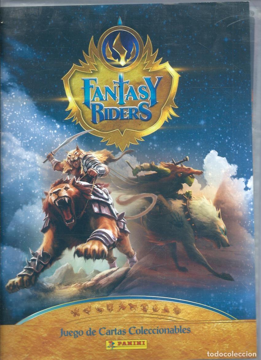 Collectionnisme Album: FANTASY RIDERS N&ordm; 1, PANINI 2018: ARCHIVADOR, COLECCION COMPLETA DE 396 CARDS Y TABLERO DE JUEGO