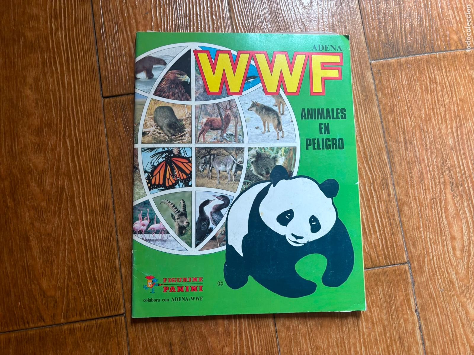 Coleccionismo &aacute;lbum: ANIMALES EN PELIGRO 360 CROMOS DE PANINI ALBUM DE CROMOS COMPLETO