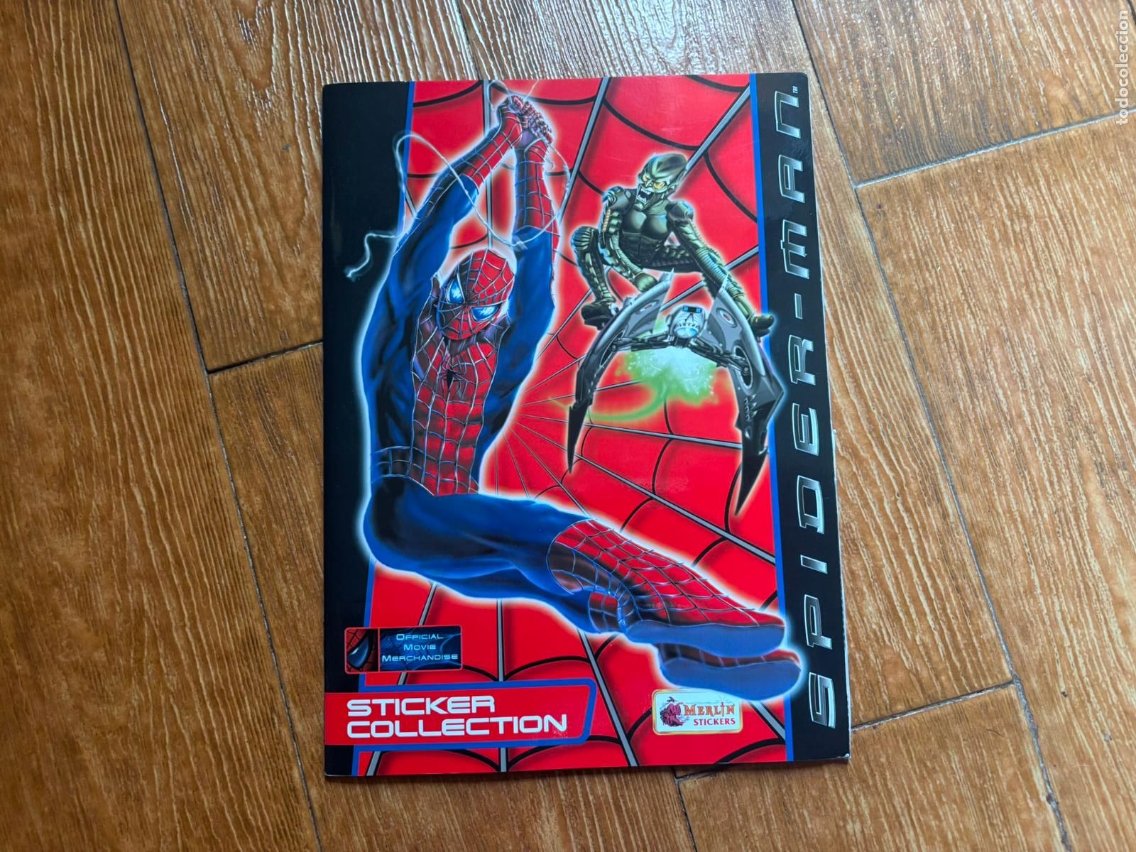 Coleccionismo &aacute;lbum: SPIDERMAN ALBUM DE CROMOS COMPLETO EDITORIAL MERLIN