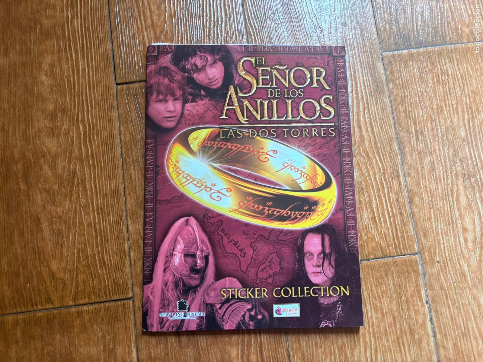 Coleccionismo &aacute;lbum: EL SE&Ntilde;OR DE LOS ANILLOS LAS DOS TORRES ALBUM DE CROMOS COMPLETO EDITORIAL MERLIN