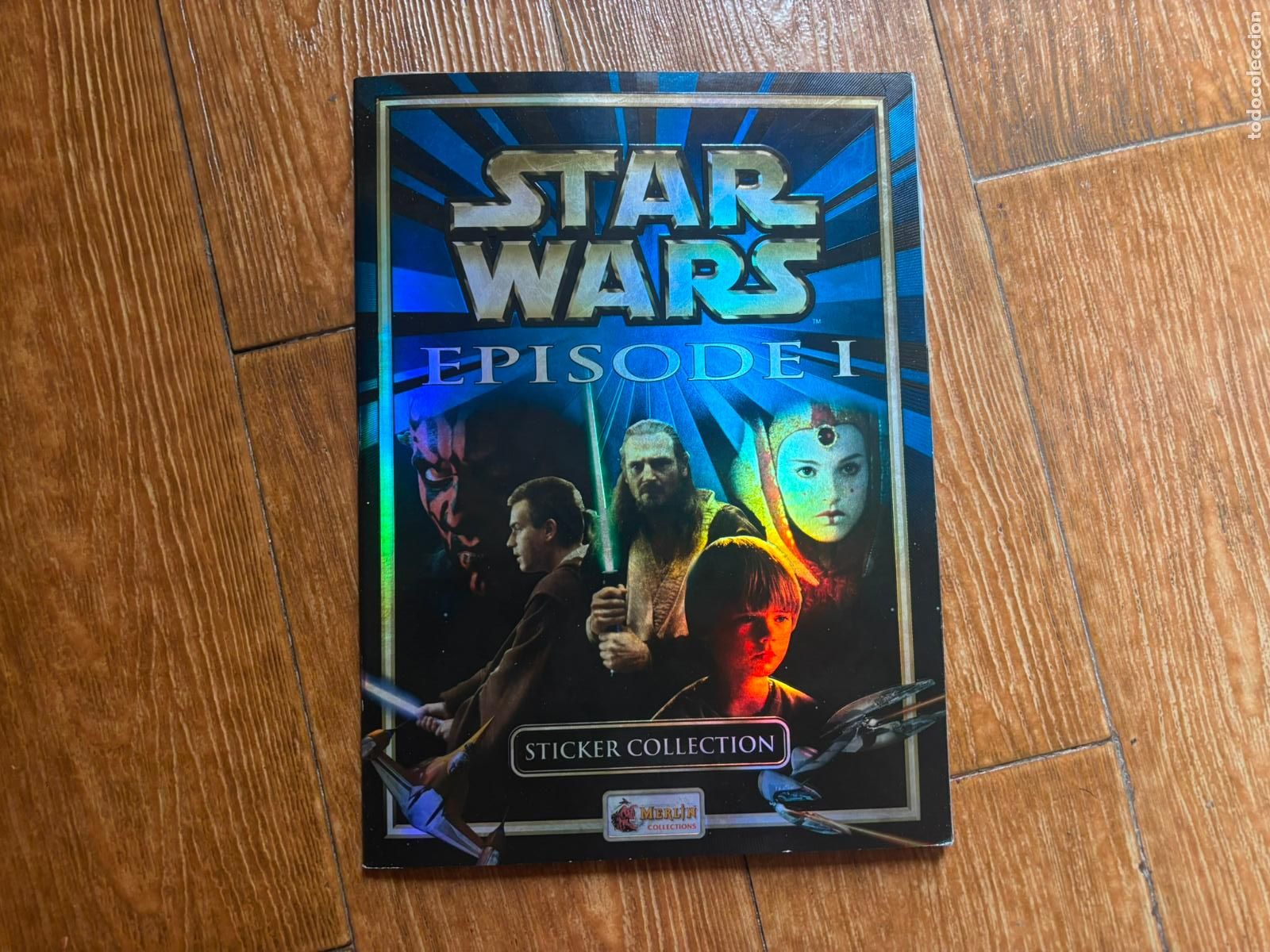 Coleccionismo &aacute;lbum: STAR WARS EPISODE I LA AMENAZA FANTASMA ALBUM DE CROMOS COMPLETO EDITORIAL MERLIN