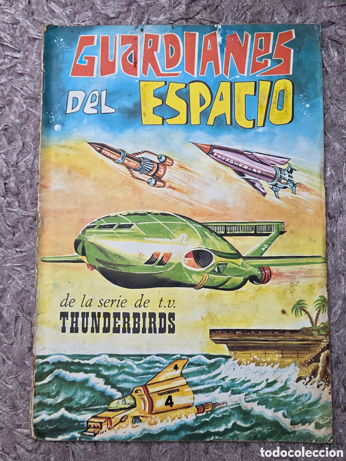 Colecionismo Caderneta: GUARDIANES DEL ESPACIO Album completo de la serie de TV THUNDERBIRDS 1967