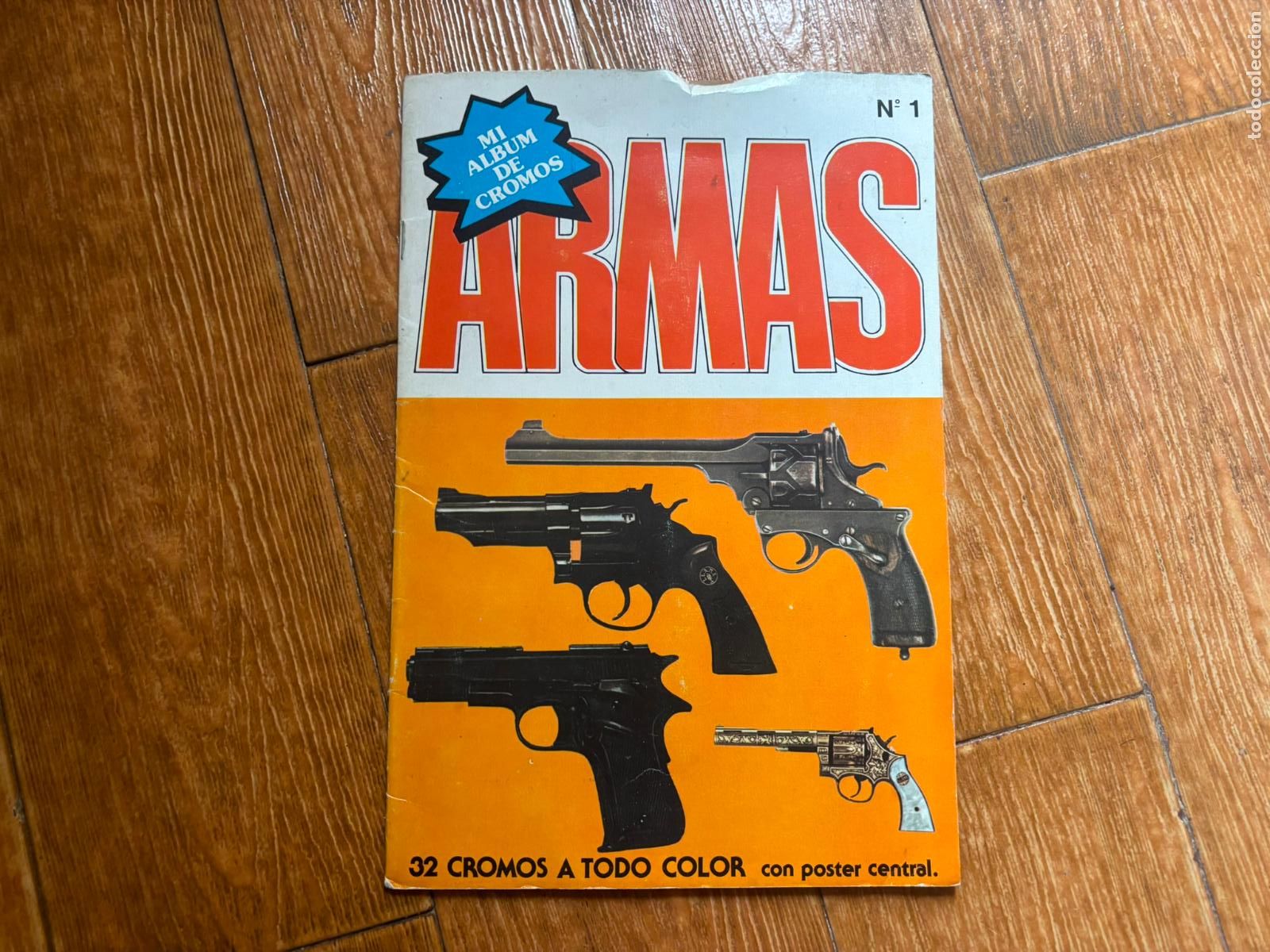 Coleccionismo &aacute;lbum: &Aacute;LBUM DE CROMOS COMPLETO ARMAS 32 CROMOS 1979. EDITORIAL NUEVA SITUACION