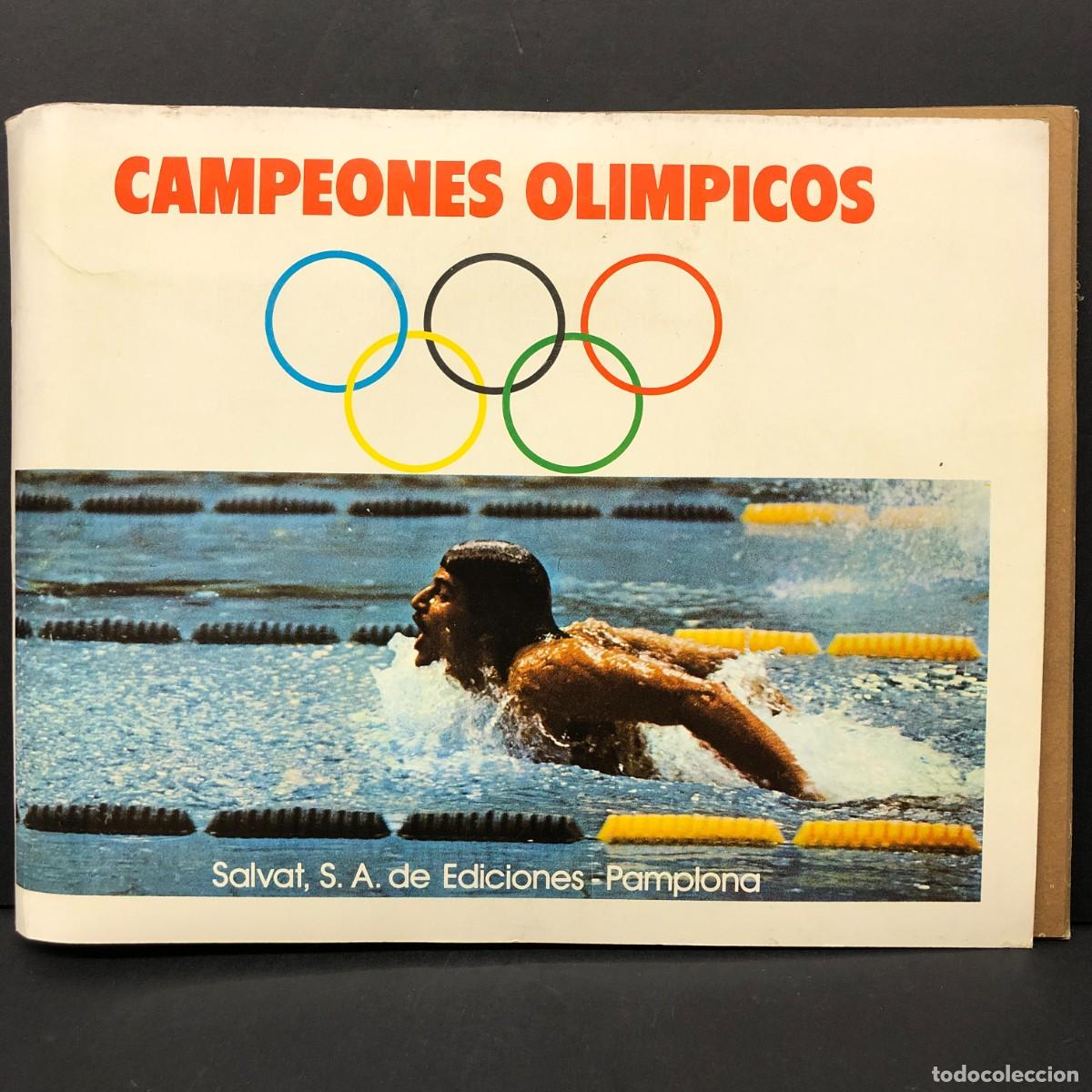 Coleccionismo &aacute;lbum: CAMPEONES OLIMPICOS - ALBUM DE CROMOS COMPLETO - SALVAT, S.A. DE EDICIONES PAMPLONA / 115