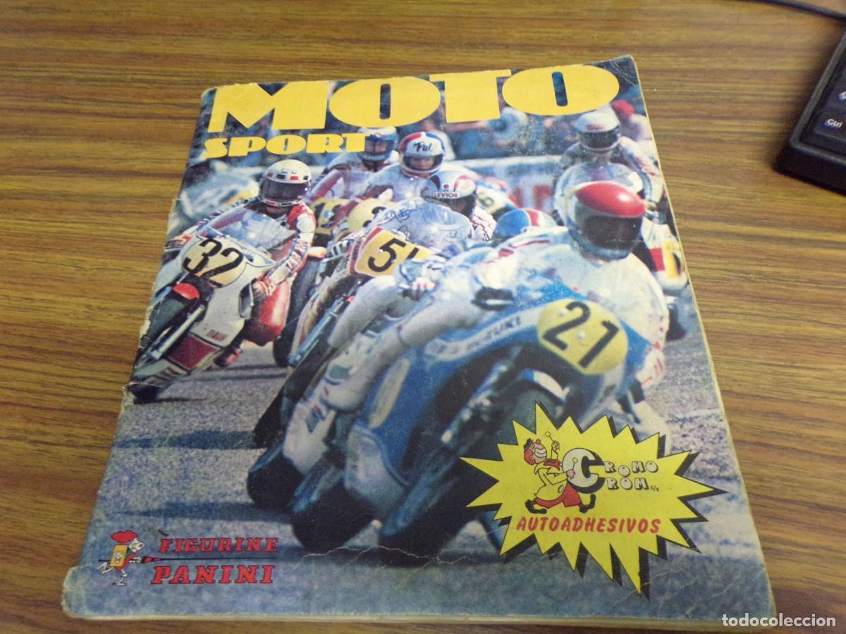 Coleccionismo &aacute;lbum: album completo moto sport figurini panini fotos de todo