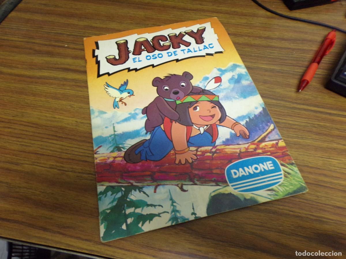 Coleccionismo &aacute;lbum: album completo jacky el oso de tallac danone en muy buen estado fotos de todo