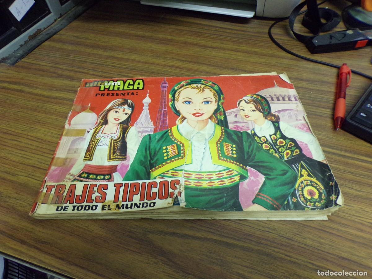 Coleccionismo &aacute;lbum: album de cromos completo maga trajes tipicos cromos en buen estado
