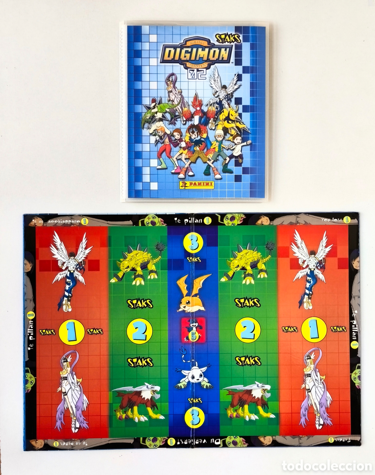 Coleccionismo &aacute;lbum: Digimon Staks Coleccion Completa Panini - Foto 2