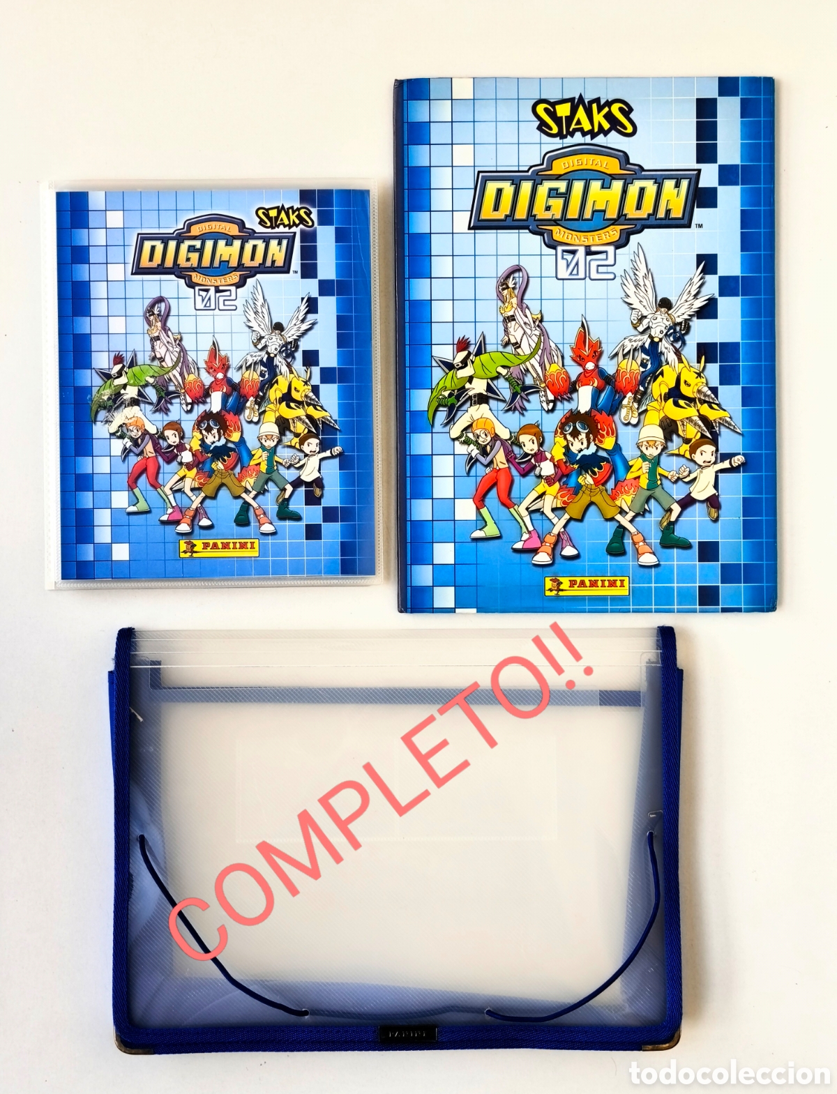 Coleccionismo &aacute;lbum: Digimon Staks Coleccion Completa Panini