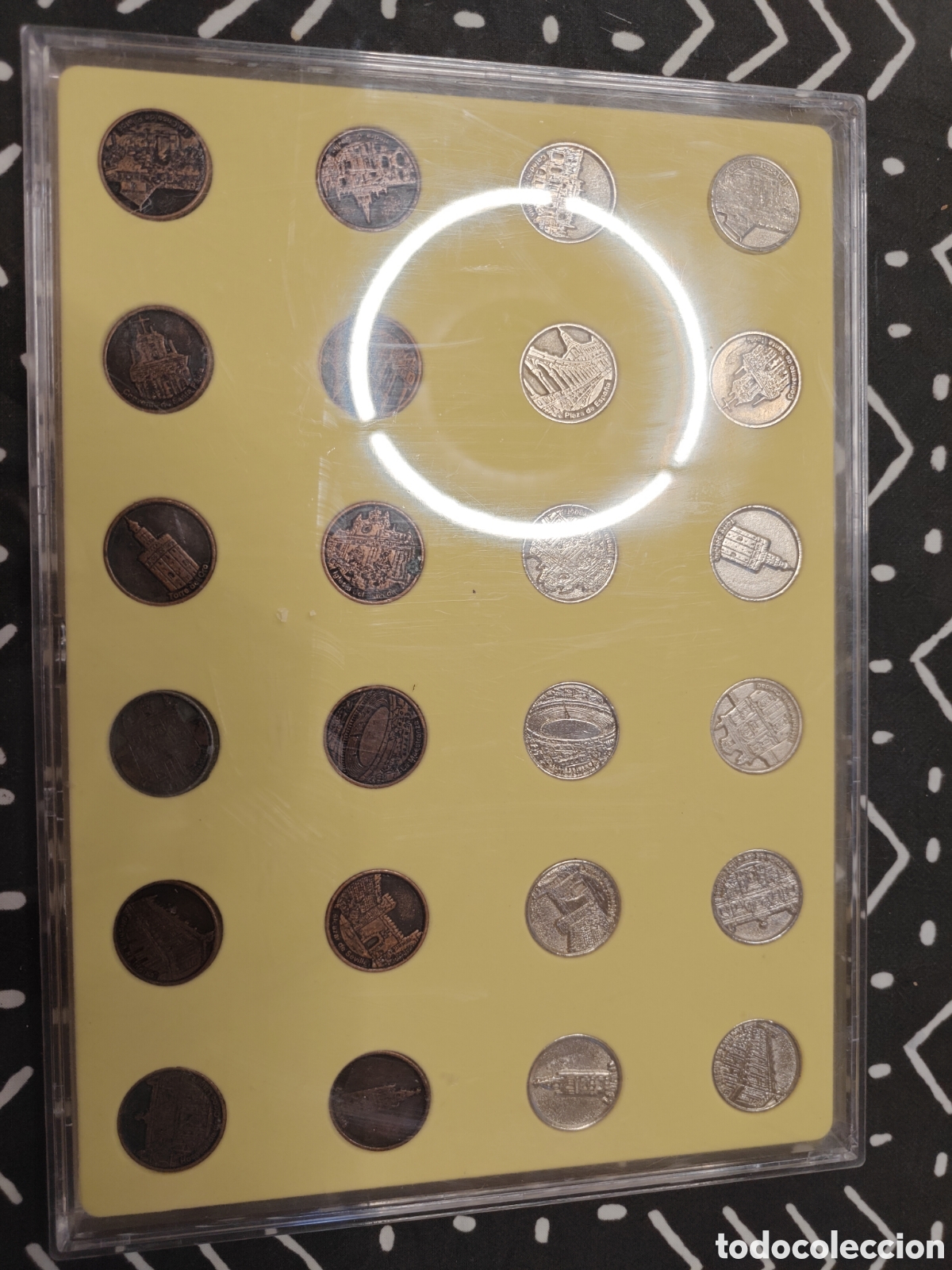 Coleccionismo &aacute;lbum: Colecci&oacute;n Completa 24 Monedas Monumentos de Sevilla &ndash; ABC &ndash; Medallas Conmemorativas