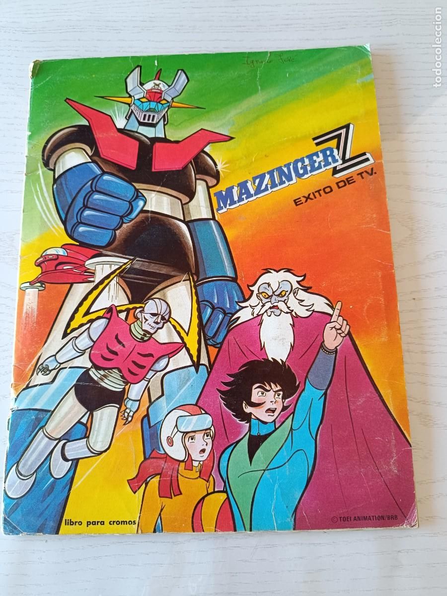 Coleccionismo &aacute;lbum: ALBUM DE CROMOS MAZINGER Z - FALTA 1 CROMO VER FOTOS