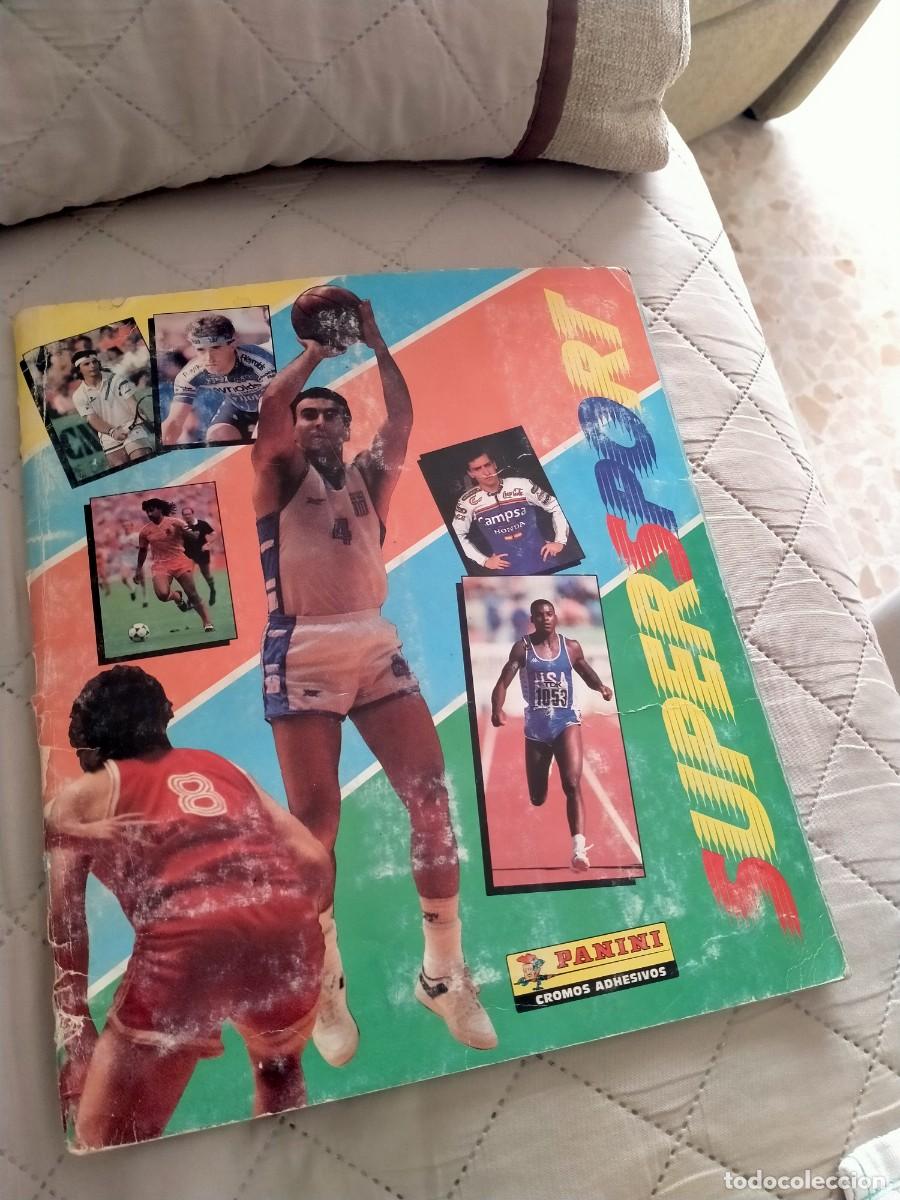 Coleccionismo &aacute;lbum: album de super sport completo maradona etc