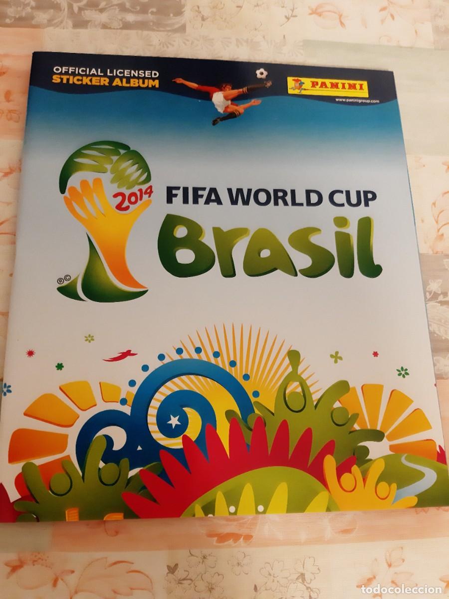 Colecionismo Caderneta: MUNDIAL DE BRASIL 2014 - COLECCI&Oacute;N COMPLETA SIN PEGAR Y &Aacute;LBUM VACIO NUEVO -