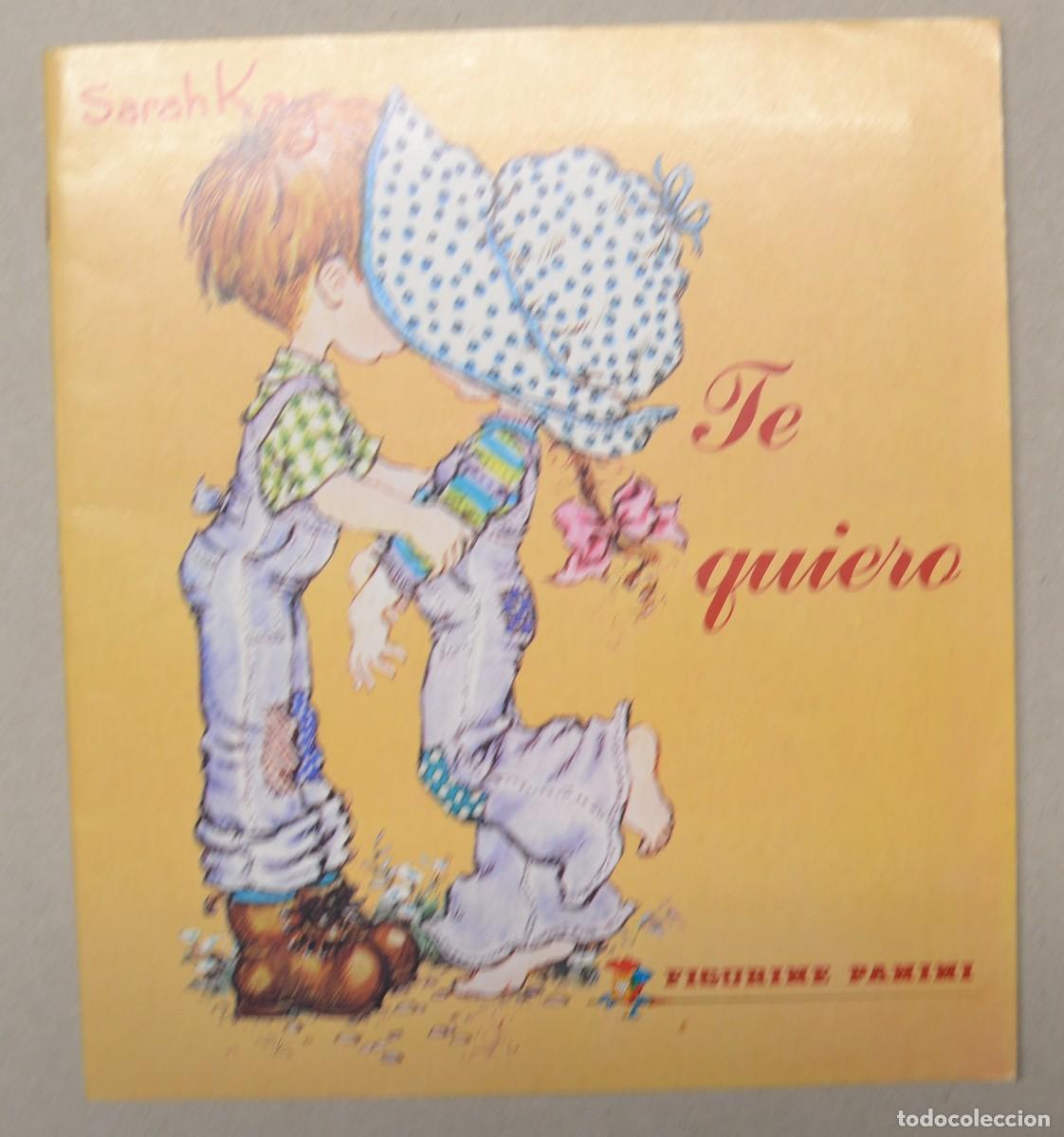 Coleccionismo &aacute;lbum: &Aacute;LBUM DE CROMOS COMPLETO TE QUIERO - SARAH KAY - PANINI - LOTE 0008
