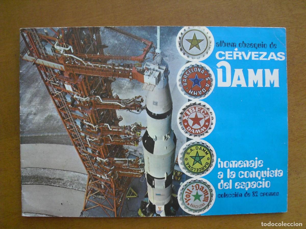 Coleccionismo &aacute;lbum: ALBUM CROMOS CERVEZAS DAMM HOMENAJE A LA CONQUISTA DEL ESPACIO. COMPLETA