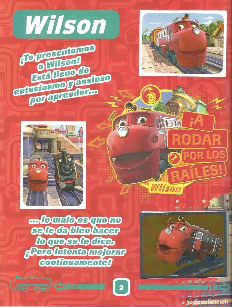 Coleccionismo &aacute;lbum: CHUGGINGTON . PASAJEROS AL TREN - PANINI - COMPLETO - Foto 3