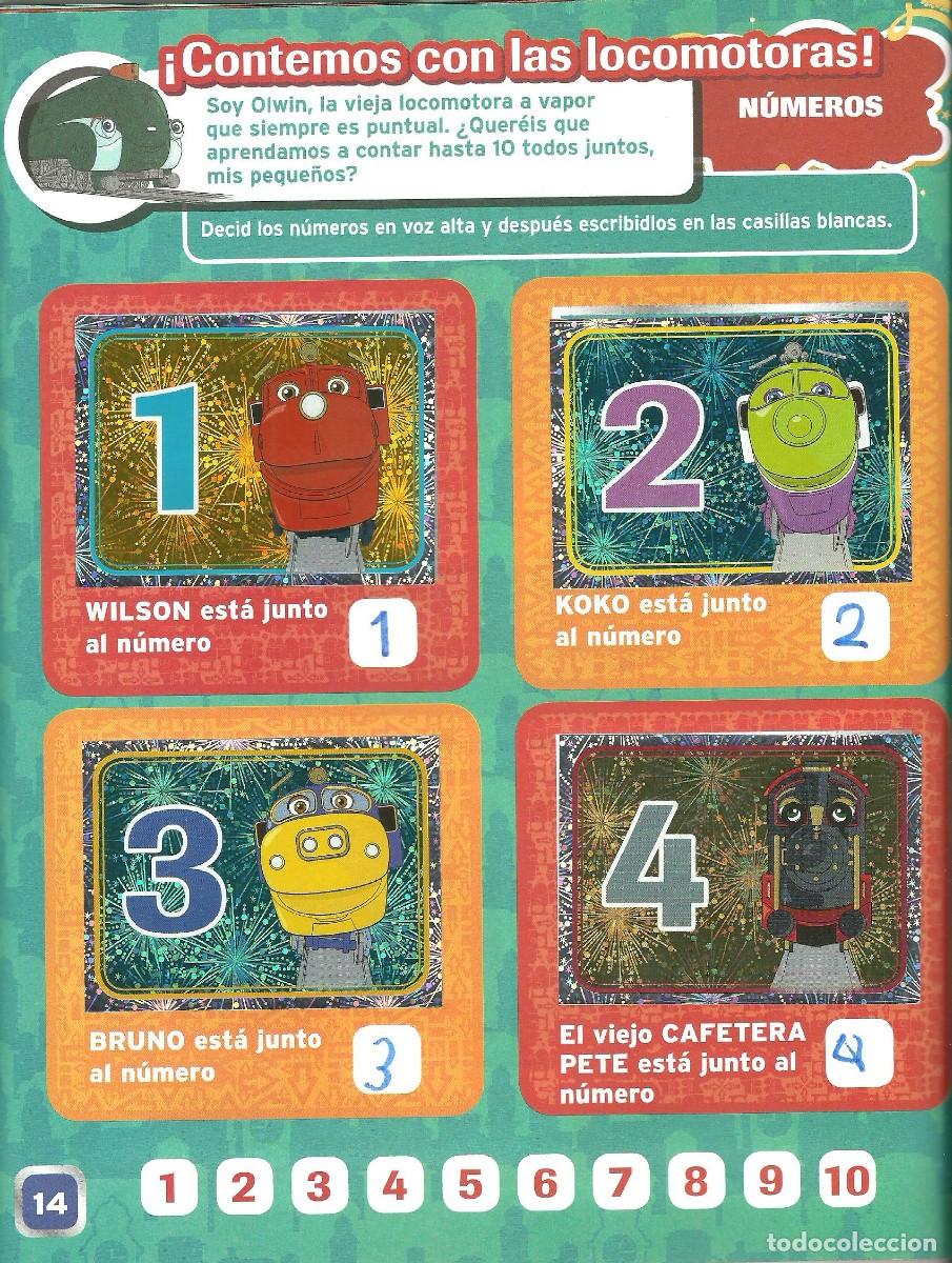 Coleccionismo &aacute;lbum: CHUGGINGTON . PASAJEROS AL TREN - PANINI - COMPLETO - Foto 7