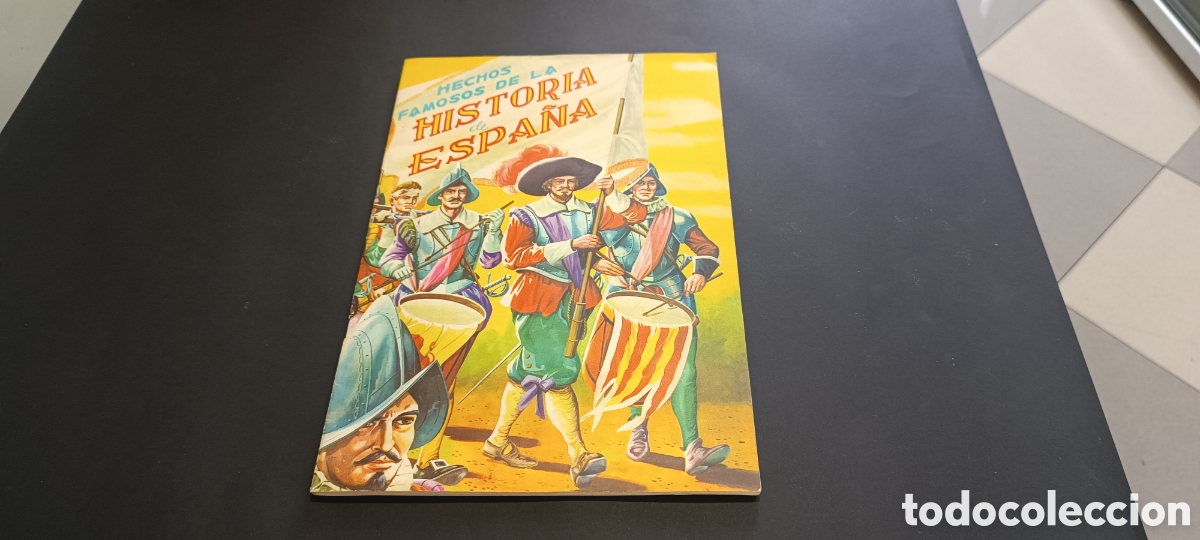 Coleccionismo &aacute;lbum: -&rdquo; HECHOS FAMOSOS DE LA HISTORIA DE ESPA&Ntilde;A &rdquo;- EDITORIAL FHER 1957 - COMPLETO - BUEN ESTADO