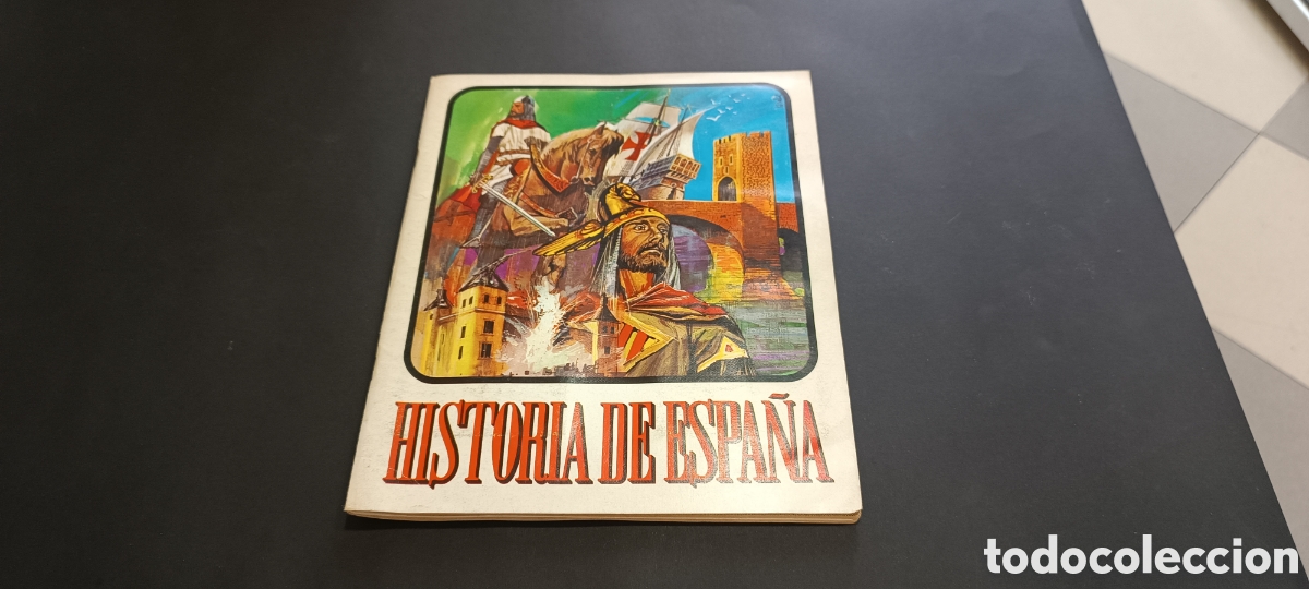 Coleccionismo &aacute;lbum: - &rdquo; HISTORIA DE ESPA&Ntilde;A &rdquo; - EDITORIAL RUIZ ROMERO 1974 - COMPLETO + POSTER CENTRAL COMPLETO - EXCELEN