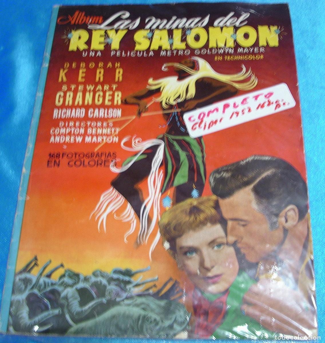 Collectable Albums: LAS MINAS DEL REY SALOMON-ALBUM COMPLETO ORIGI-CLIPER 1952-MUY BIEN-IMPORTANTE LEER TODO Y VER FOTOS