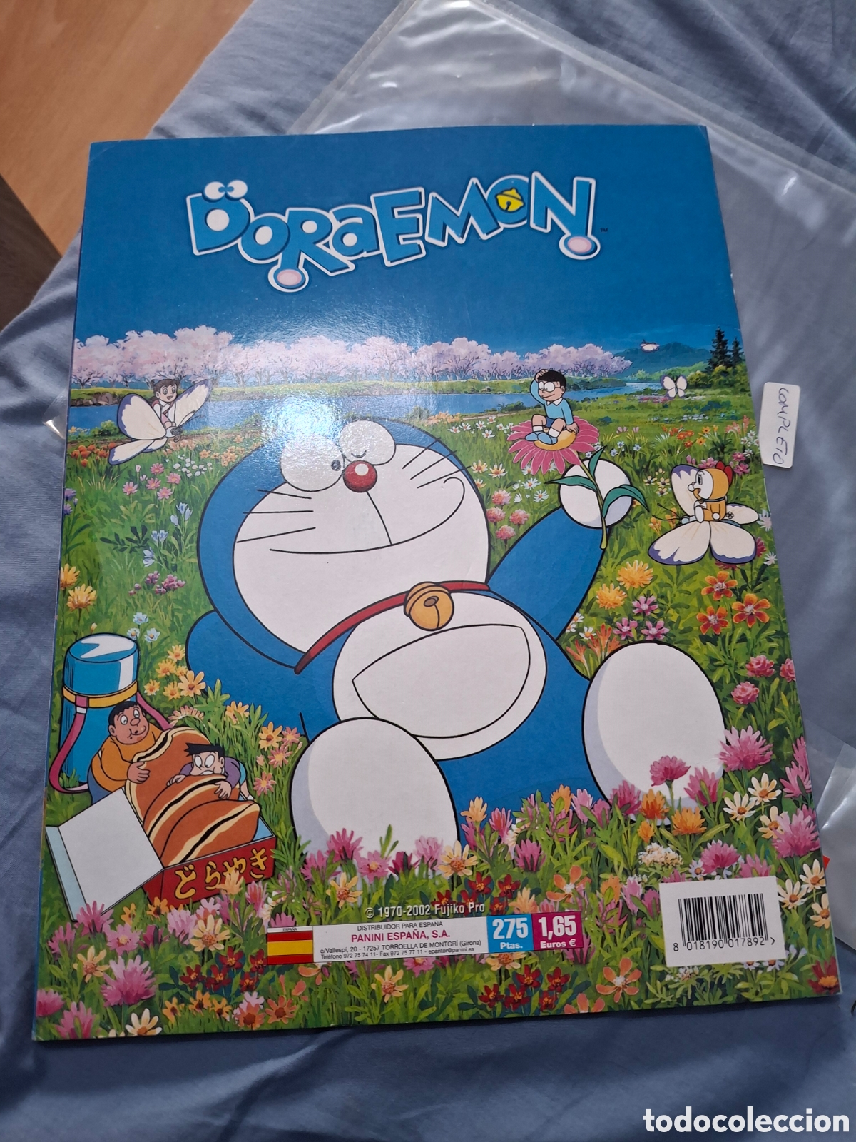 Coleccionismo &aacute;lbum: DORAEMON &aacute;lbum panini