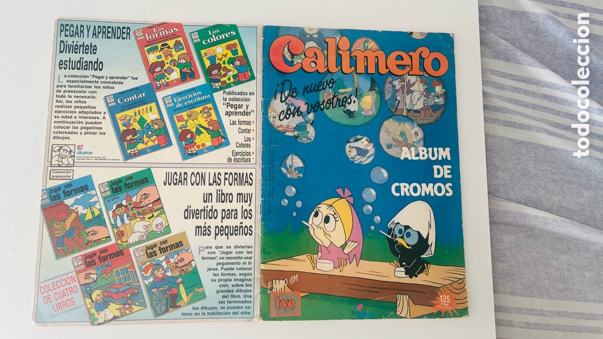 Coleccionismo &aacute;lbum: ALBUM CALIMERO. Celditor - Foto 1