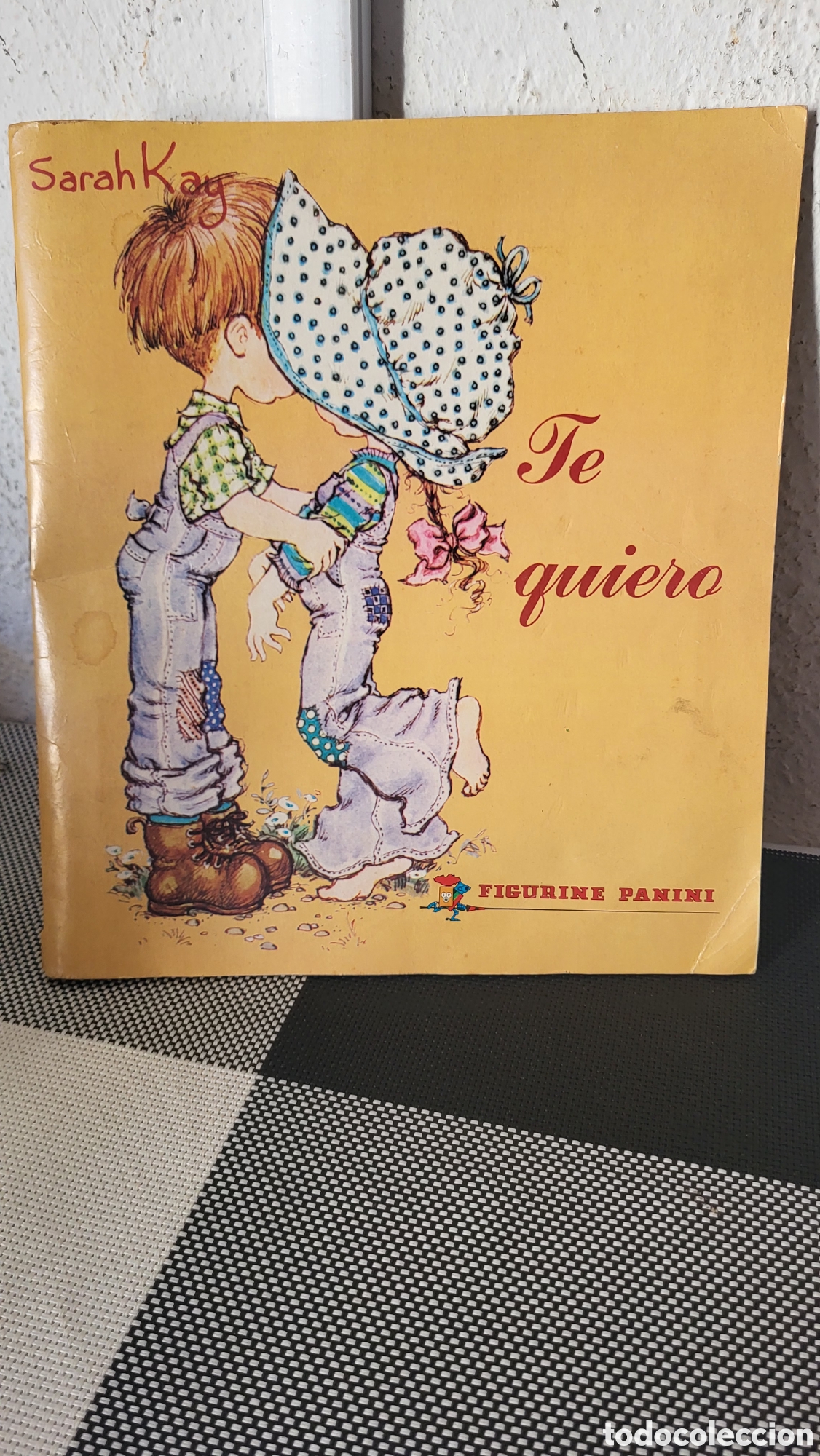 Coleccionismo &aacute;lbum: Antiguo &aacute;lbum de cromos Panini 1980 Te quiero