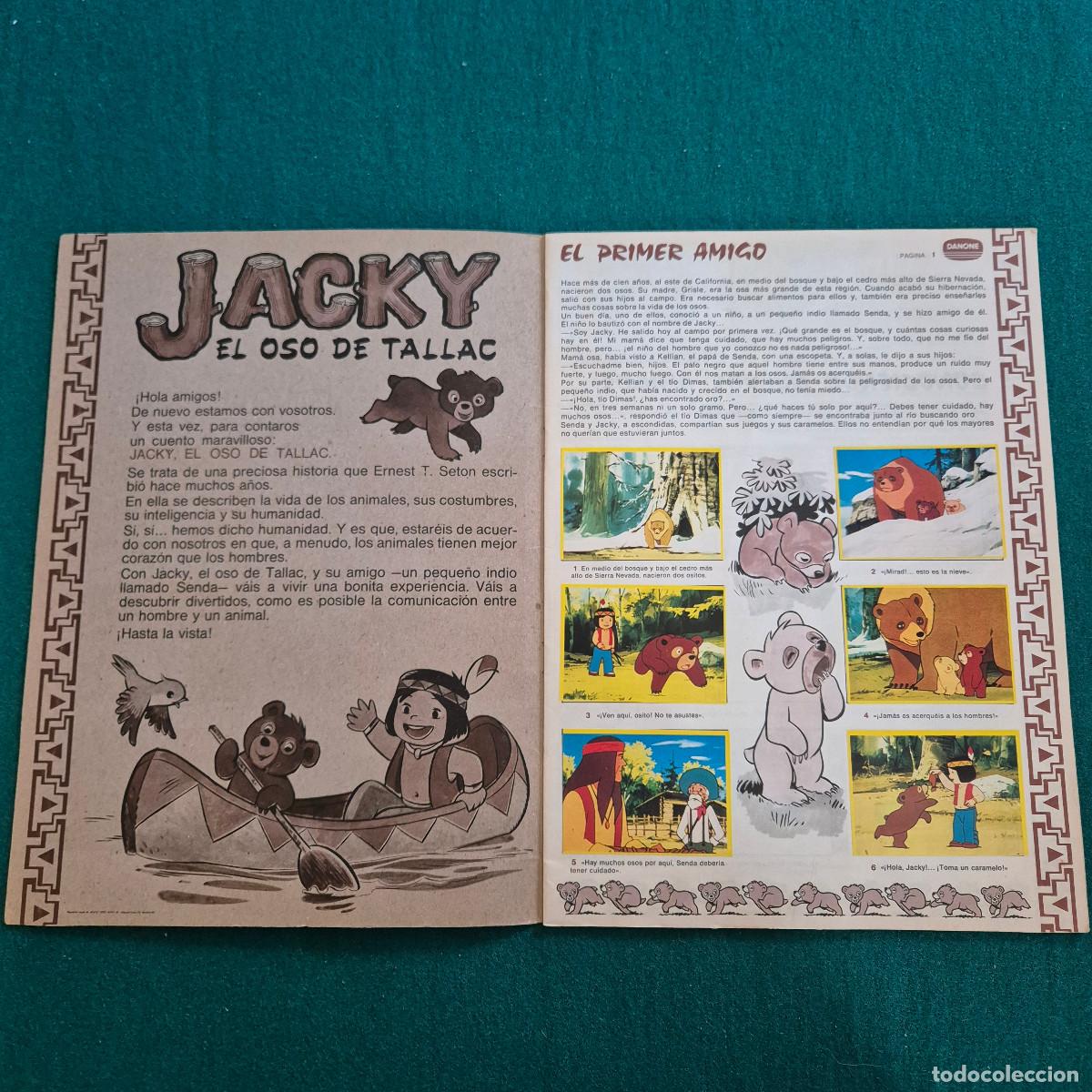 Coleccionismo &aacute;lbum: JACKY EL OSO DE TALLAC DANONE - Foto 2