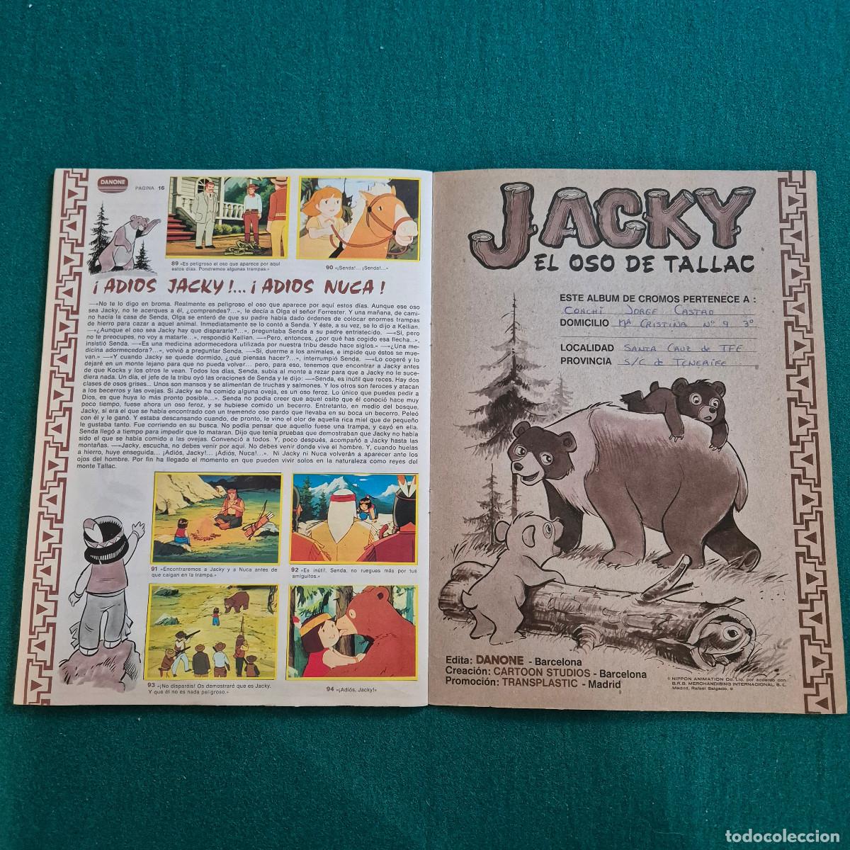 Coleccionismo &aacute;lbum: JACKY EL OSO DE TALLAC DANONE - Foto 10