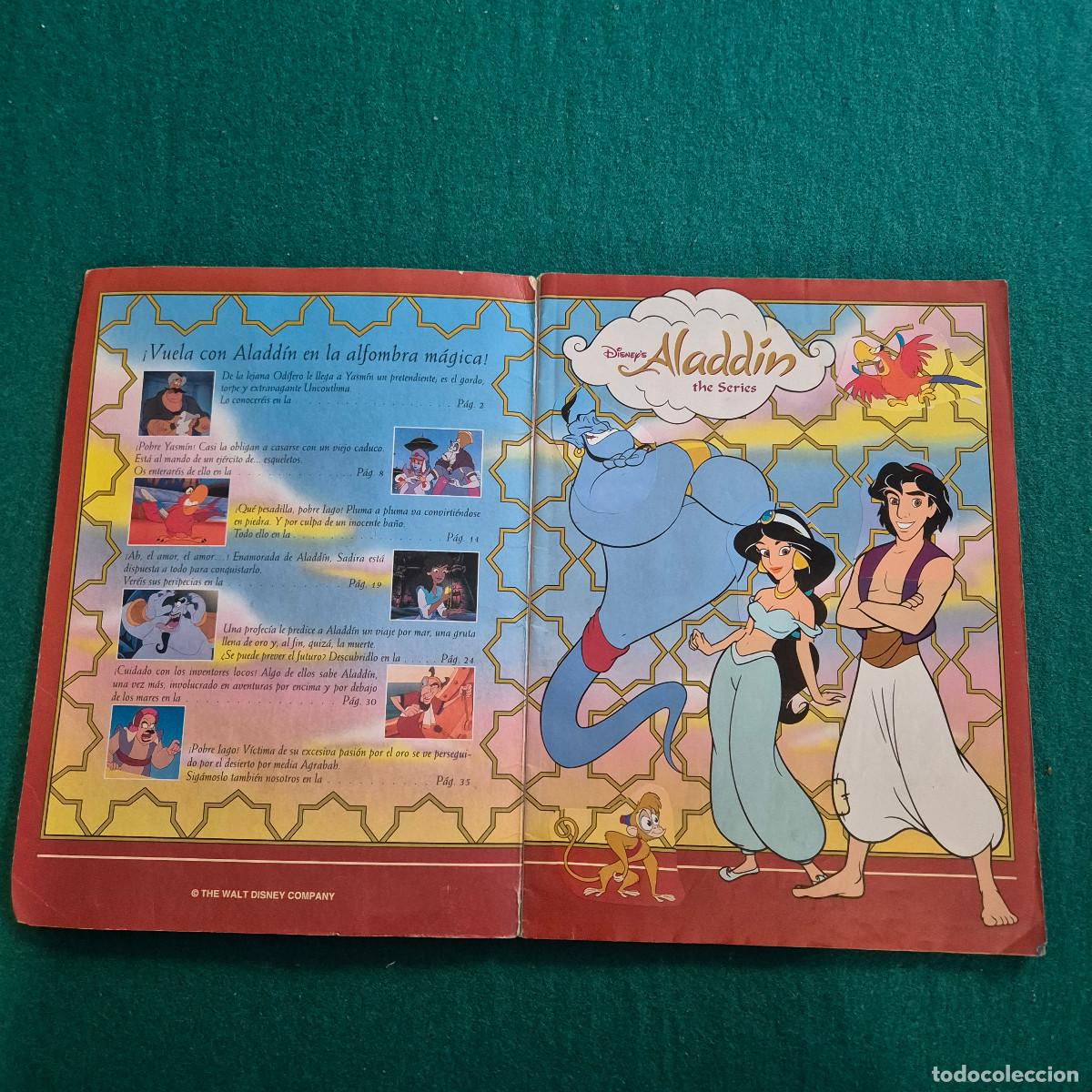Coleccionismo &aacute;lbum: ALADDIN THE SERIES PANINI - Foto 2