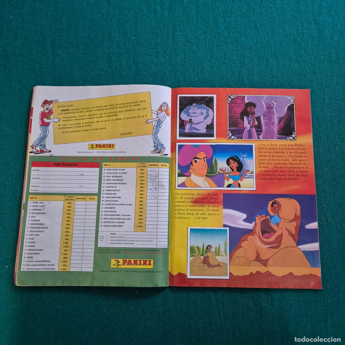 Coleccionismo &aacute;lbum: ALADDIN THE SERIES PANINI - Foto 13