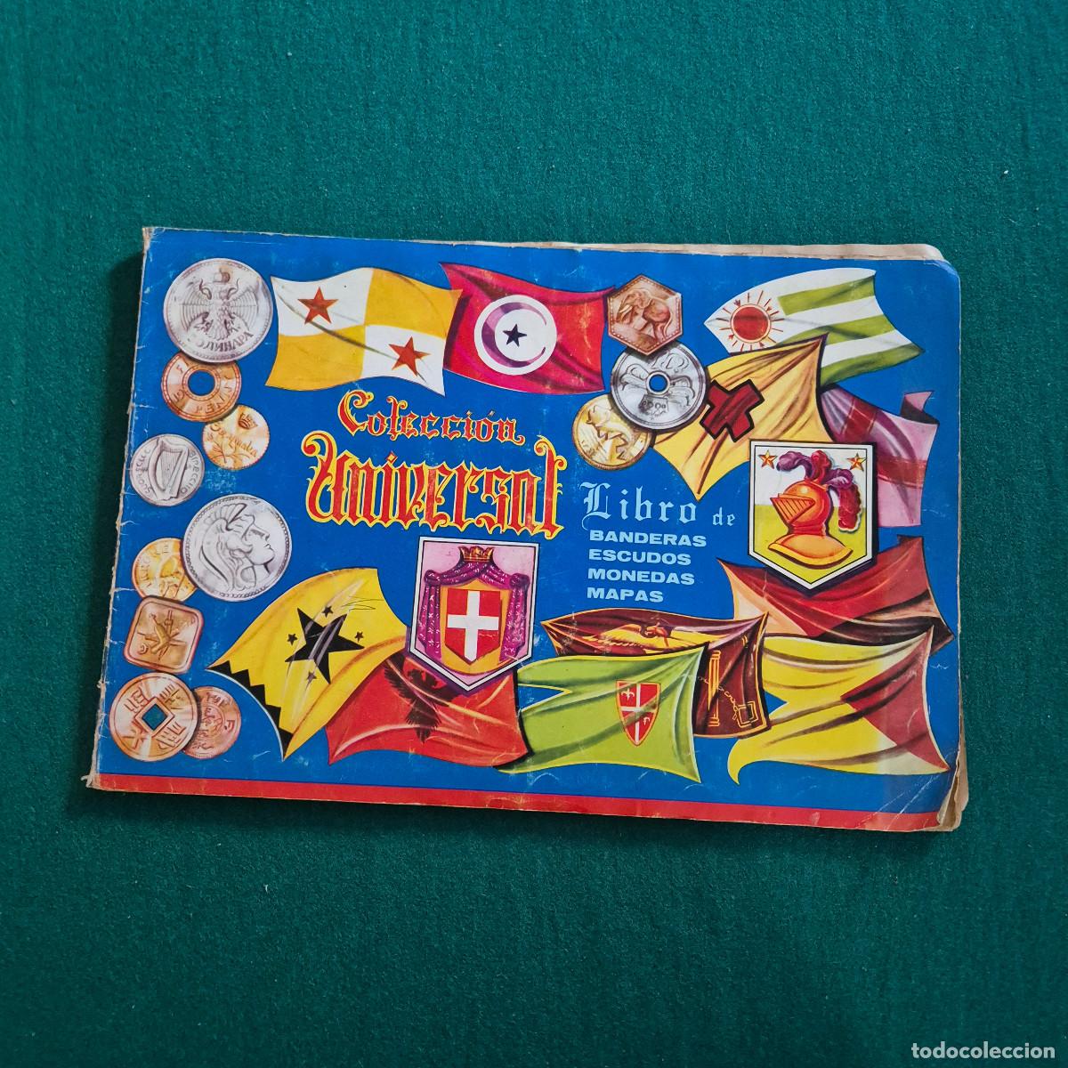 Sammeln Sammelalbum: COLECCION UNIVERSAL LIBRO DE BANDERAS ESCUDOS MAPAS MONEDAS