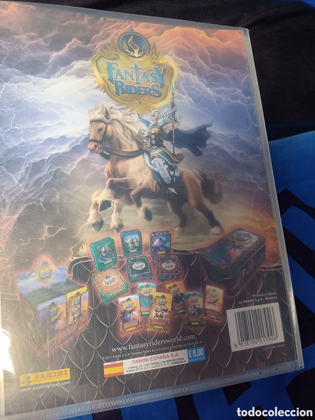 Coleccionismo &aacute;lbum: Fantasy Riders el resurgir de los dragones - Foto 2