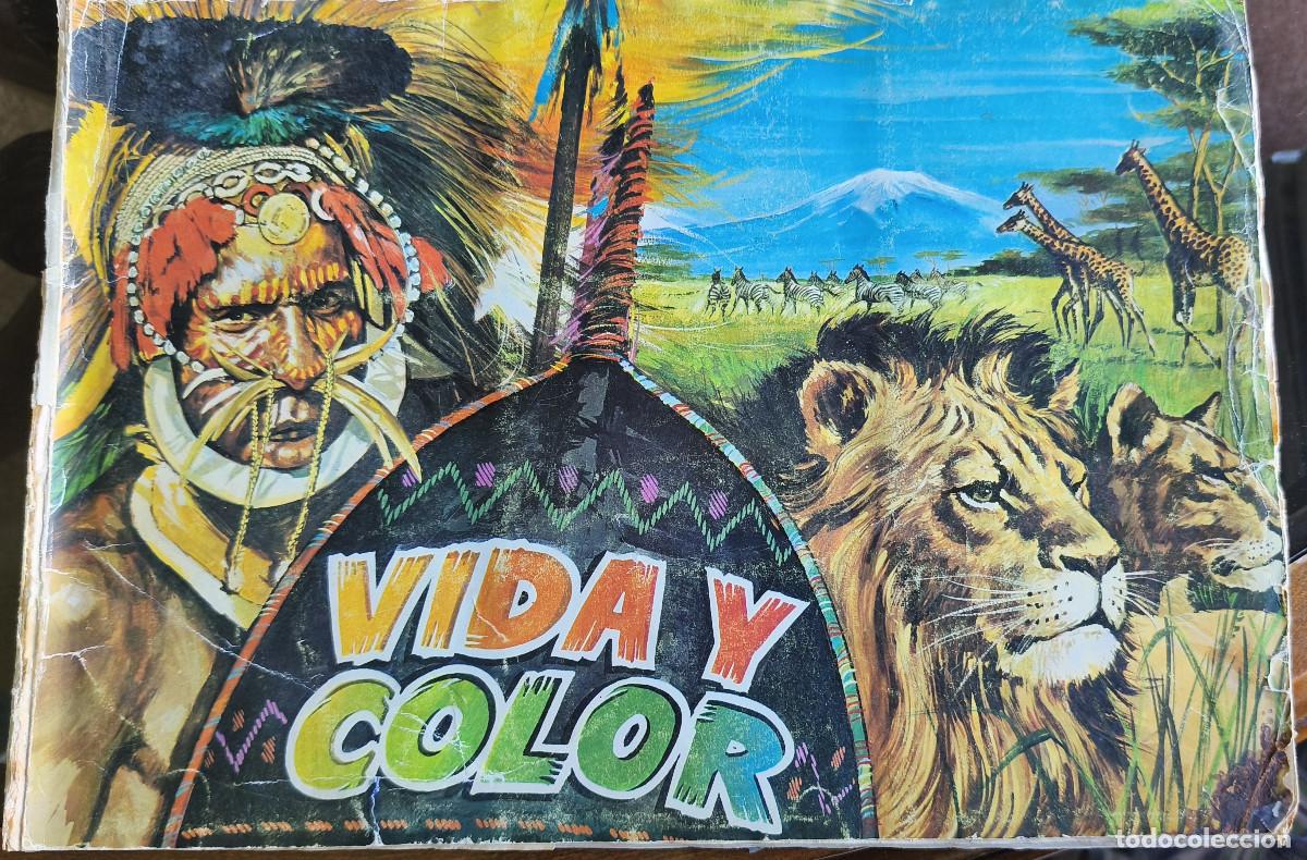 Colecionismo Caderneta: ALBUM DE CROMOS DE VIDA Y COLOR 3 - REF1