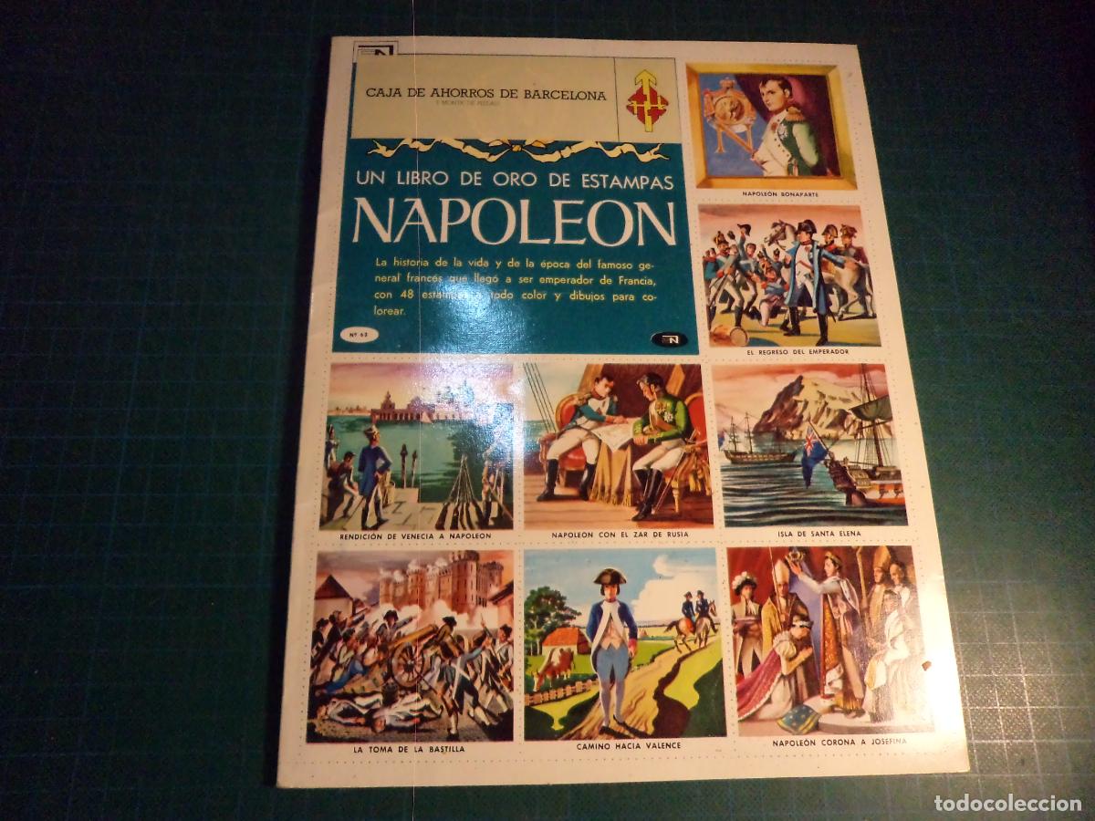Coleccionismo &aacute;lbum: Libro de oro de estampas. N&ordm; 63. Novaro. Completo. Con los cromos sin pegar.