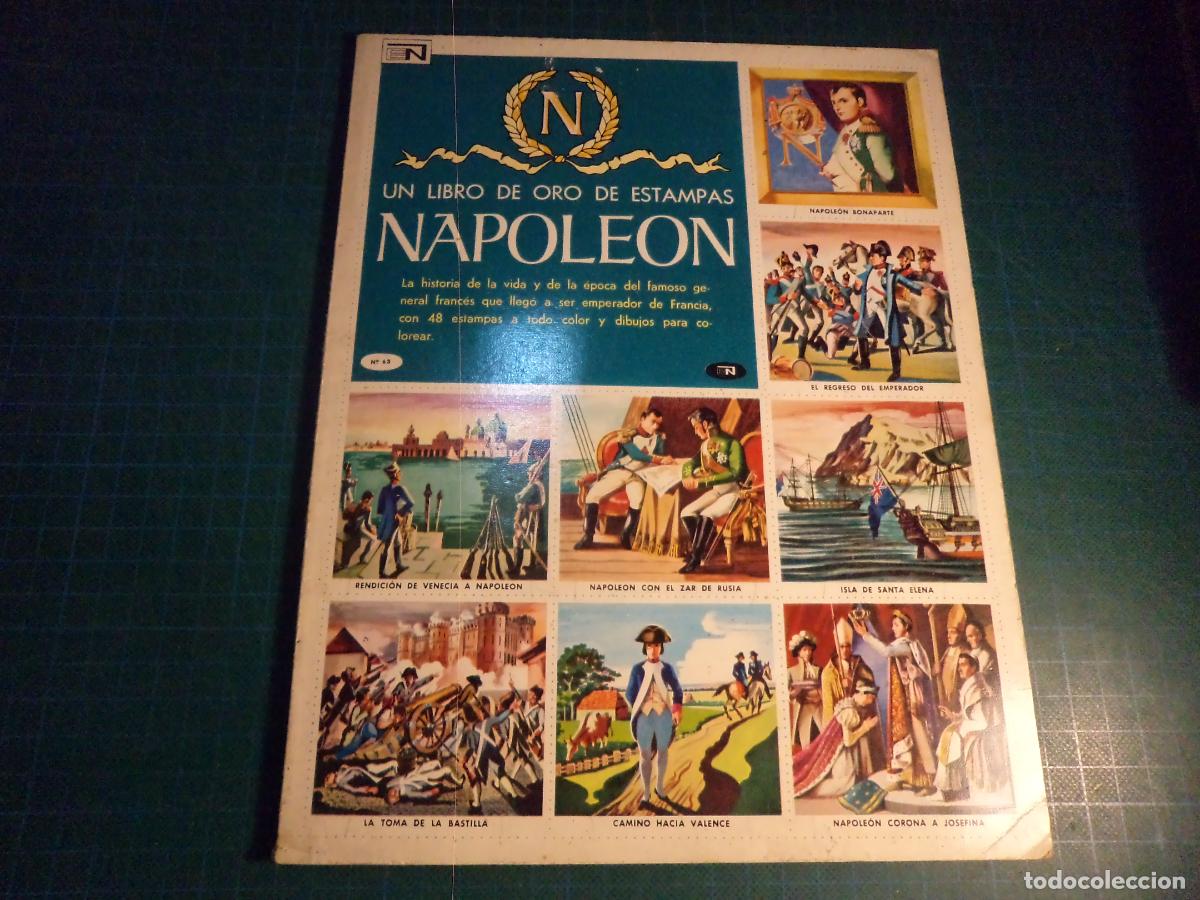 Coleccionismo &aacute;lbum: Libro de oro de estampas. N&ordm; 63. Novaro. Completo. - Foto 1