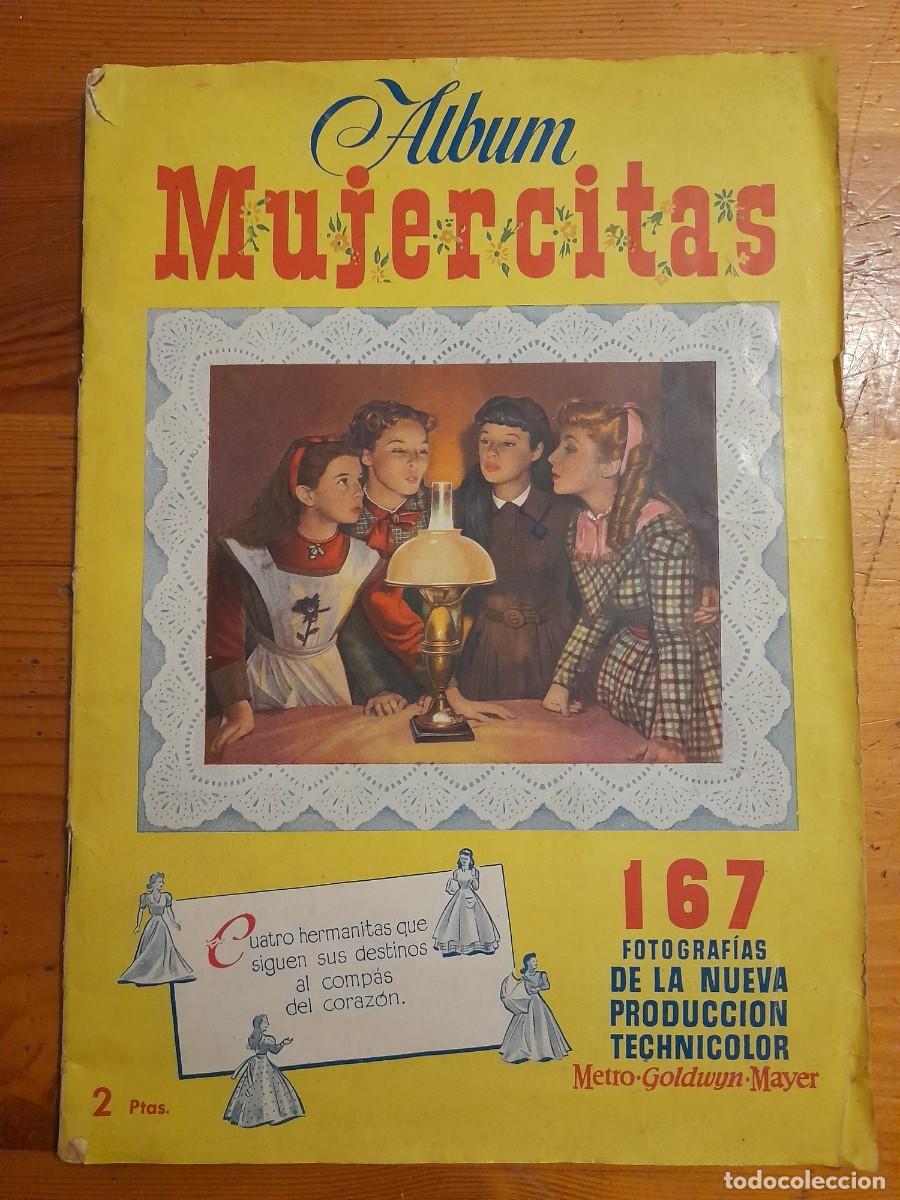 Coleccionismo &aacute;lbum: &Aacute;lbum COMPLETO Mujercitas (167 Cromos) - Ediciones Cliper (1952) - Cine MGM