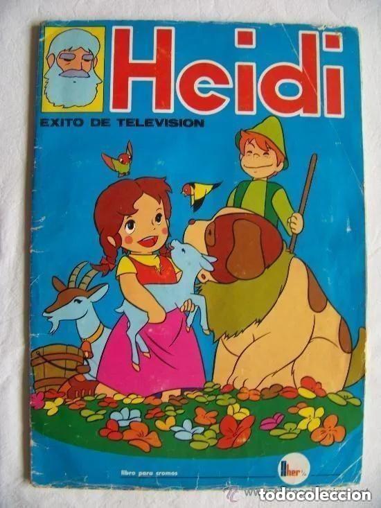 Coleccionismo &aacute;lbum: ALBUM DE HEIDI - EDITORIAL FHER 1975 - COMPLETO