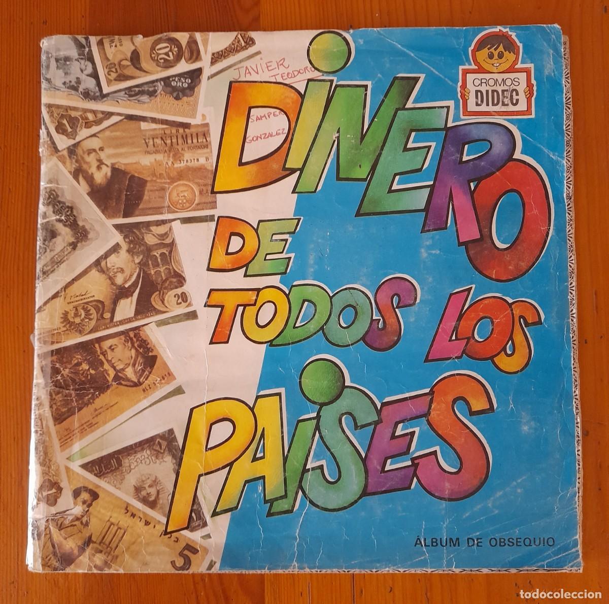 Collectable Albums: &Aacute;lbum Dinero de todos los pa&iacute;ses - Cromos Didec - Completo (Todos los billetes)
