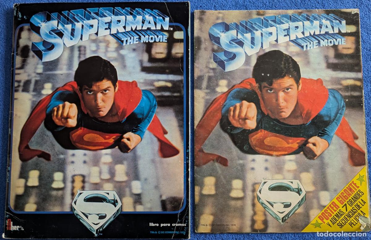Coleccionismo &aacute;lbum: Superman - fher + poster (1980) &iexcl;Completo!