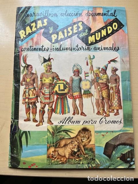 Coleccionismo &aacute;lbum: RAZAS Y PAISES DEL MUNDO