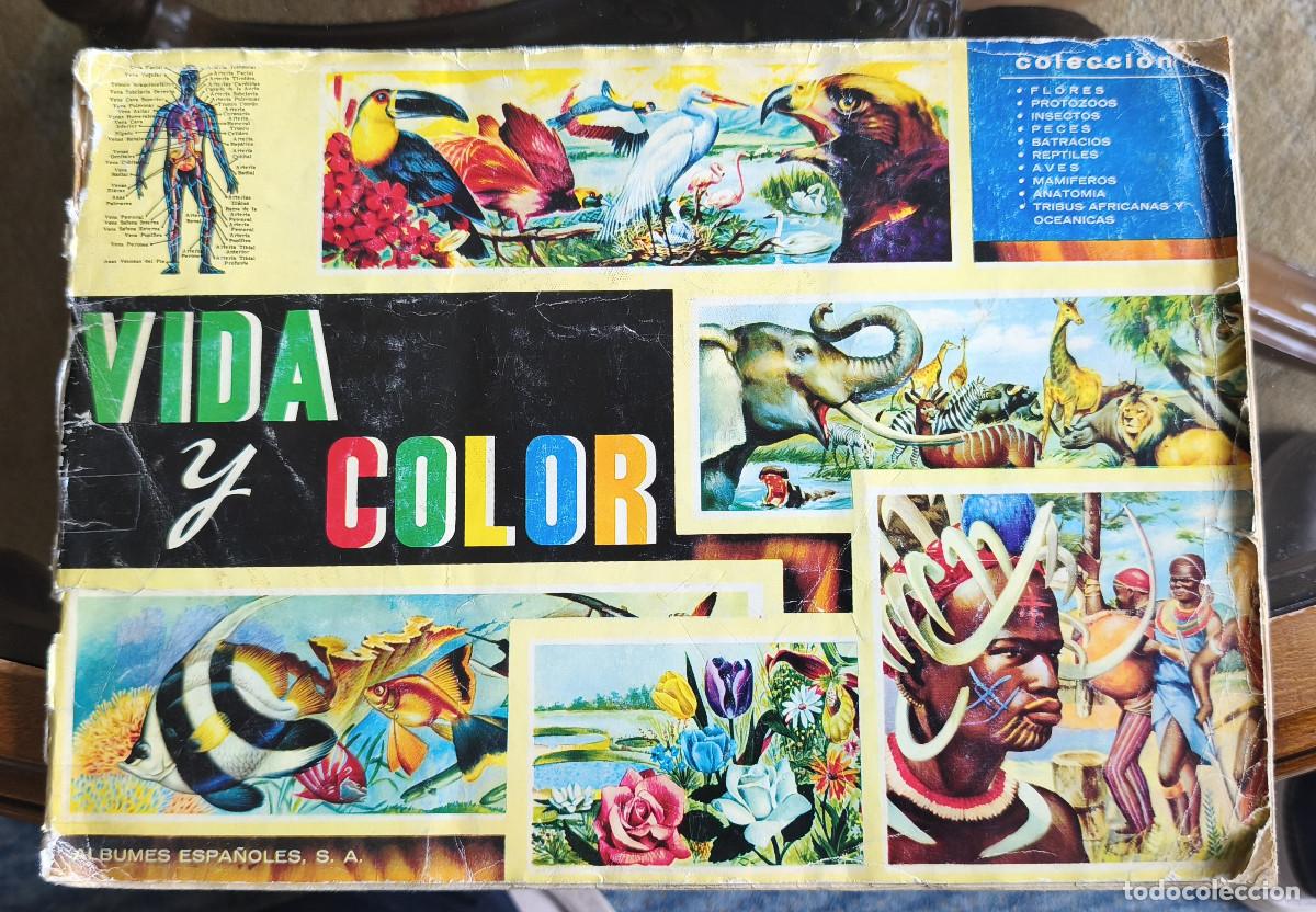 Sammeln Sammelalbum: ALBUM DE CROMOS DE VIDA Y COLOR COMPLETO- REF2