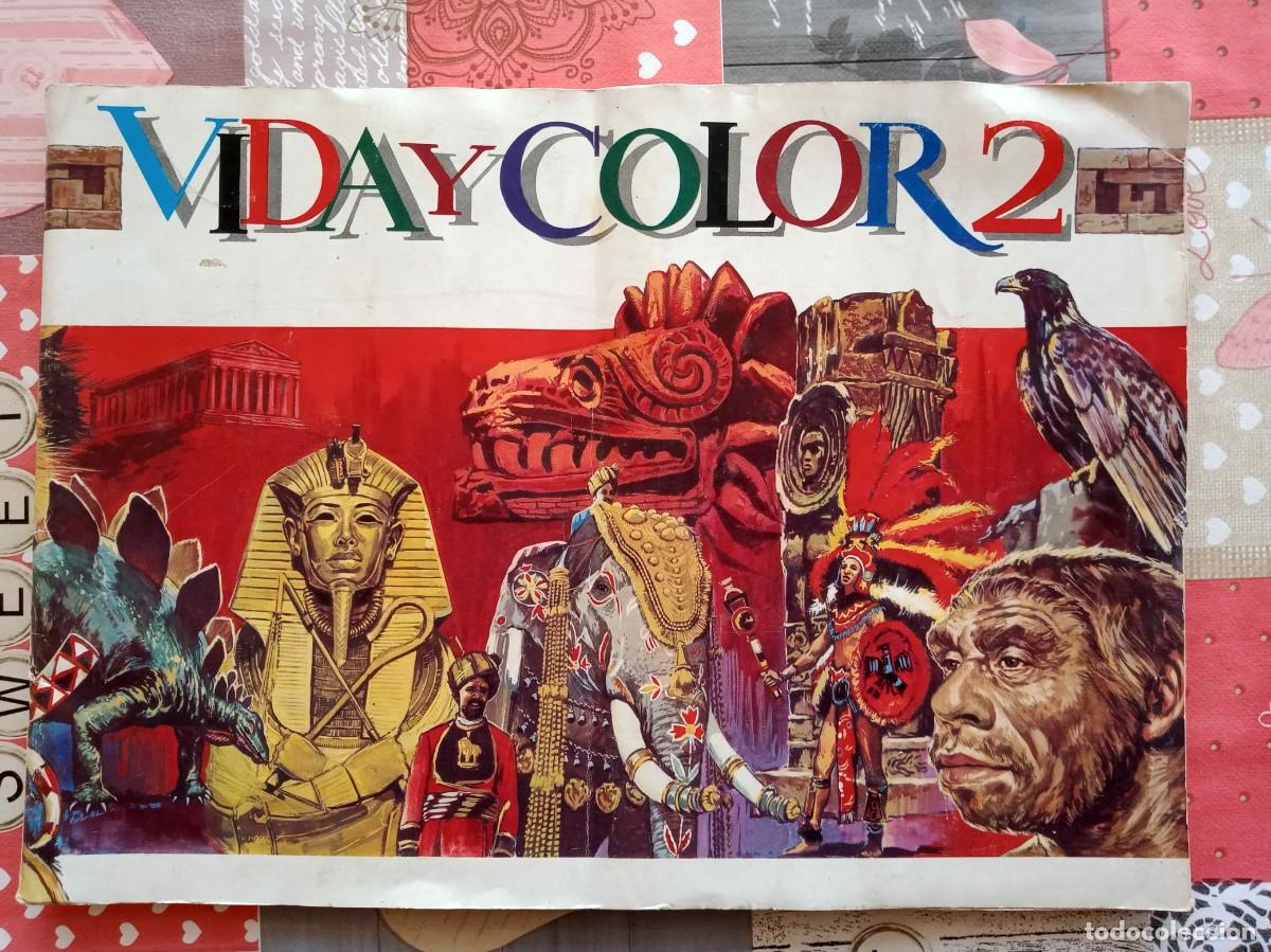 Coleccionismo &aacute;lbum: &Aacute;LBUM DE CROMOS COMPLETO 'VIDA Y COLOR 2' del a&ntilde;o 1969