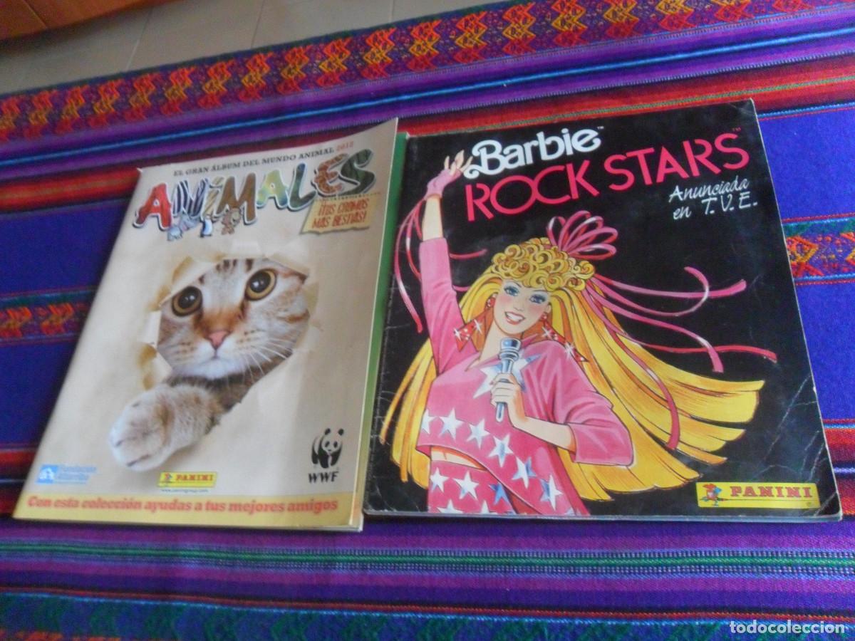 Coleccionismo &aacute;lbum: BARBIE ROCK STARS COMPLETO 224 CROMOS 1986. REGALO ANIMALES TUS CROMOS M&Aacute;S BESTIAS 2012 VAC&Iacute;O PANINI