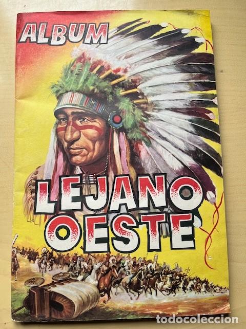 Coleccionismo &aacute;lbum: LEJANO OESTE CROMOS PEGADOS POR LA PARTE SUPERIOR IMPECABLEE