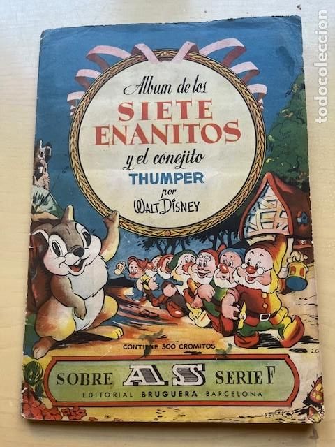 Coleccionismo &aacute;lbum: LOS SIETE ENANITOS Y EL CONEJITO THRUMPER - Foto 1