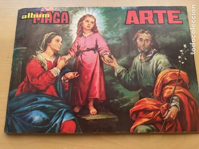 Coleccionismo &aacute;lbum: ARTE DE MAGA IMPECABLE CROMOS PEGADOS POR LA PARTE SUPERIOR