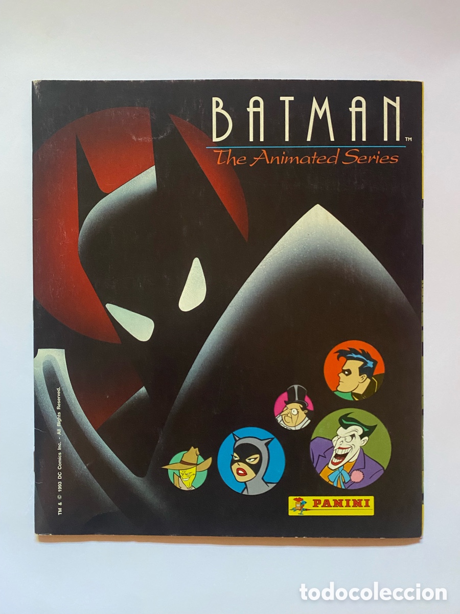 Colecionismo Caderneta: &Aacute;lbum de cromos Batman The Animated Series COMPLETO