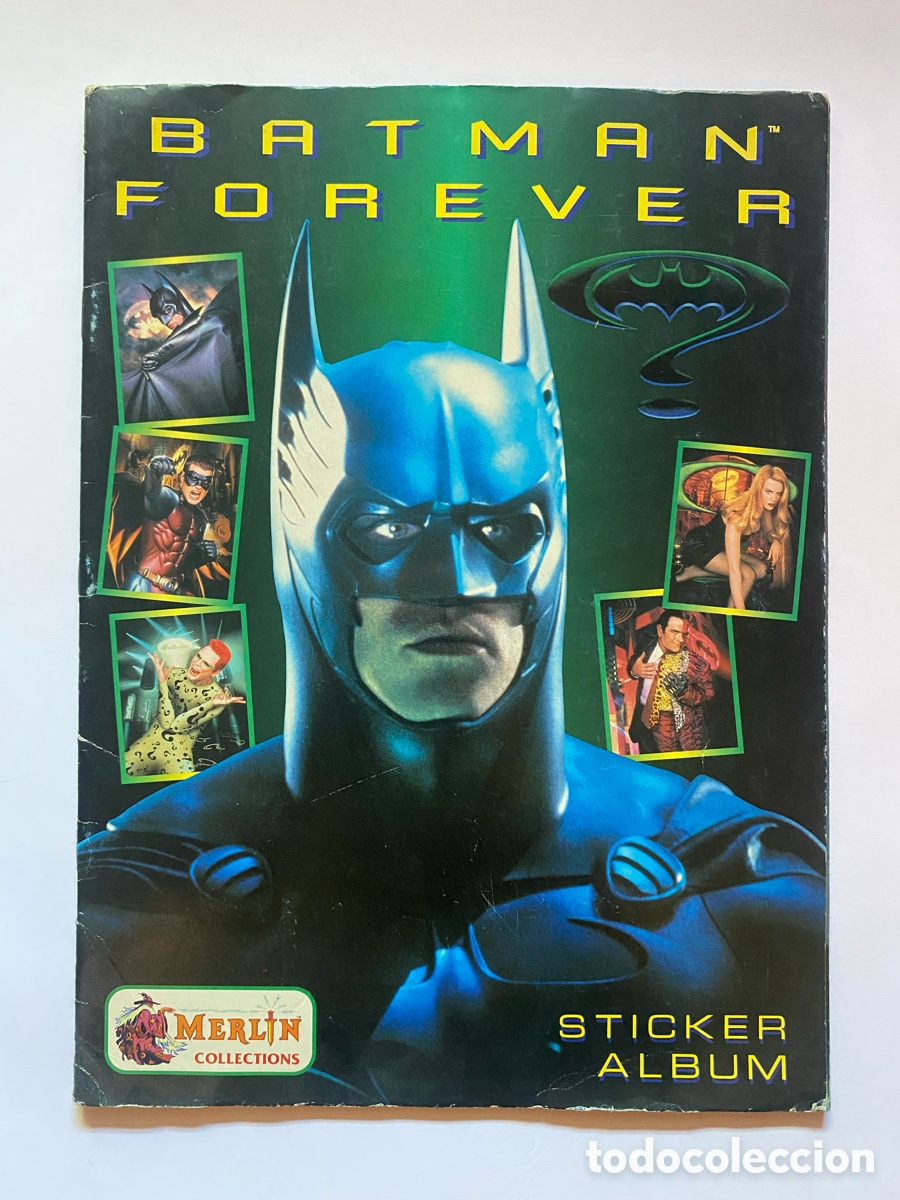 Colecionismo Caderneta: &Aacute;lbum de cromos Batman Forever COMPLETO