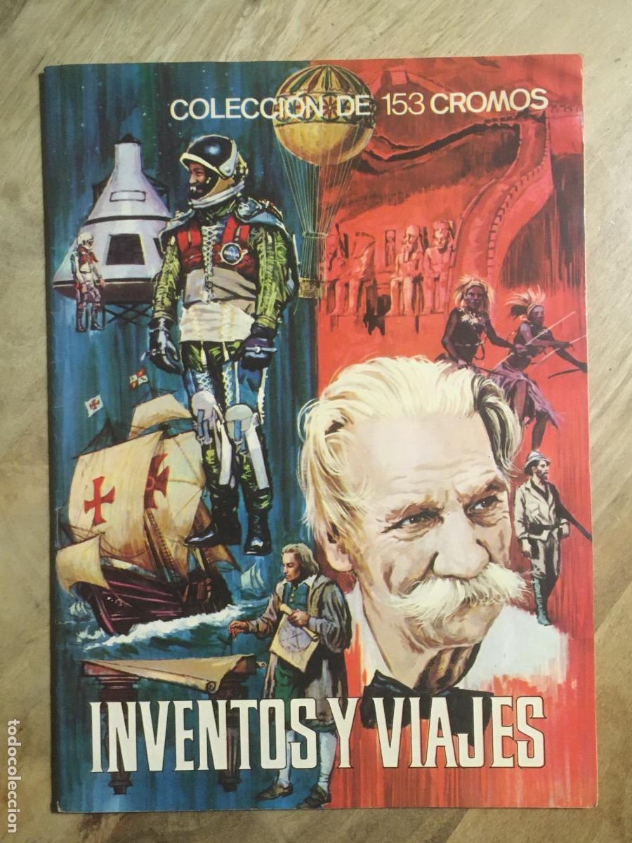 Collectionnisme Album: inventos y viajes album de cromos completo perfecto estado como nuevo